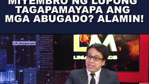 PWEDE BA MAGING MYEMBRO NG LUPONG TAGAPAMAYAPA ANG MGA ABUGADO