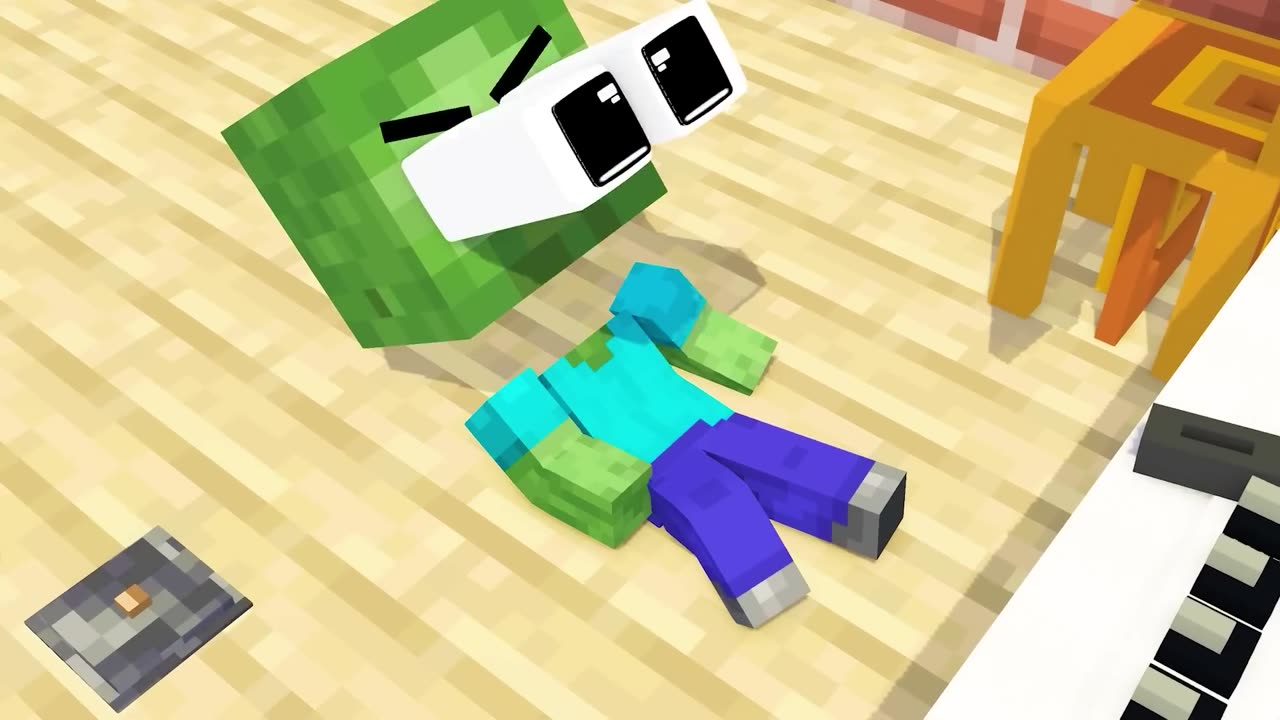 Monster School Homeless Baby Zombie Left Home at 10 - Sad Story - Minecraft Animation