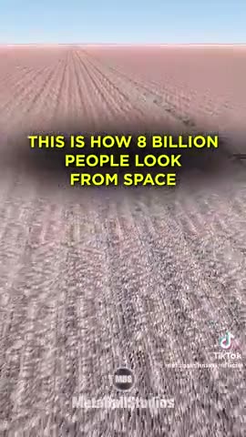 Earth is NOT over populated... Not even close... It's ALL a fucking Hoax