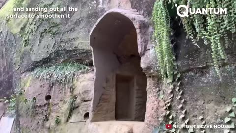 Man Dig a hole in a mountain ⛰️ #