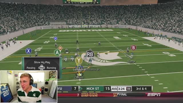 Building an MSU Dynasty in NCAA 14