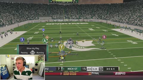 Building an MSU Dynasty in NCAA 14
