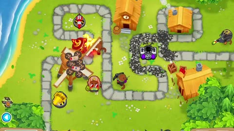 BTD6 Town center Deflation