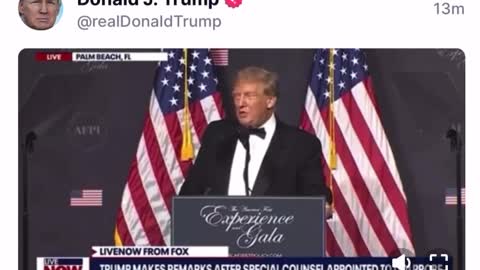 Donald Trump addresses the DOJ and their abuse of power by bringing investigation against him