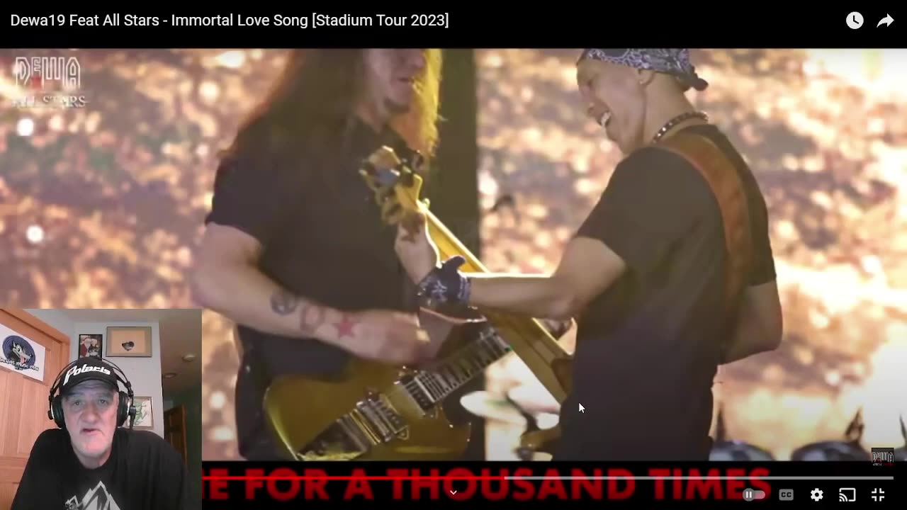 Dewa19 Feat All Stars - Immortal Love Song [Stadium Tour 2023] REACTION #reaction