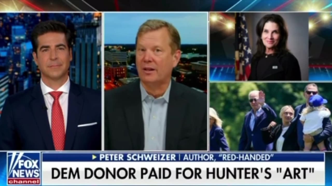 Peter Schweizer on blackmail material against Bidens