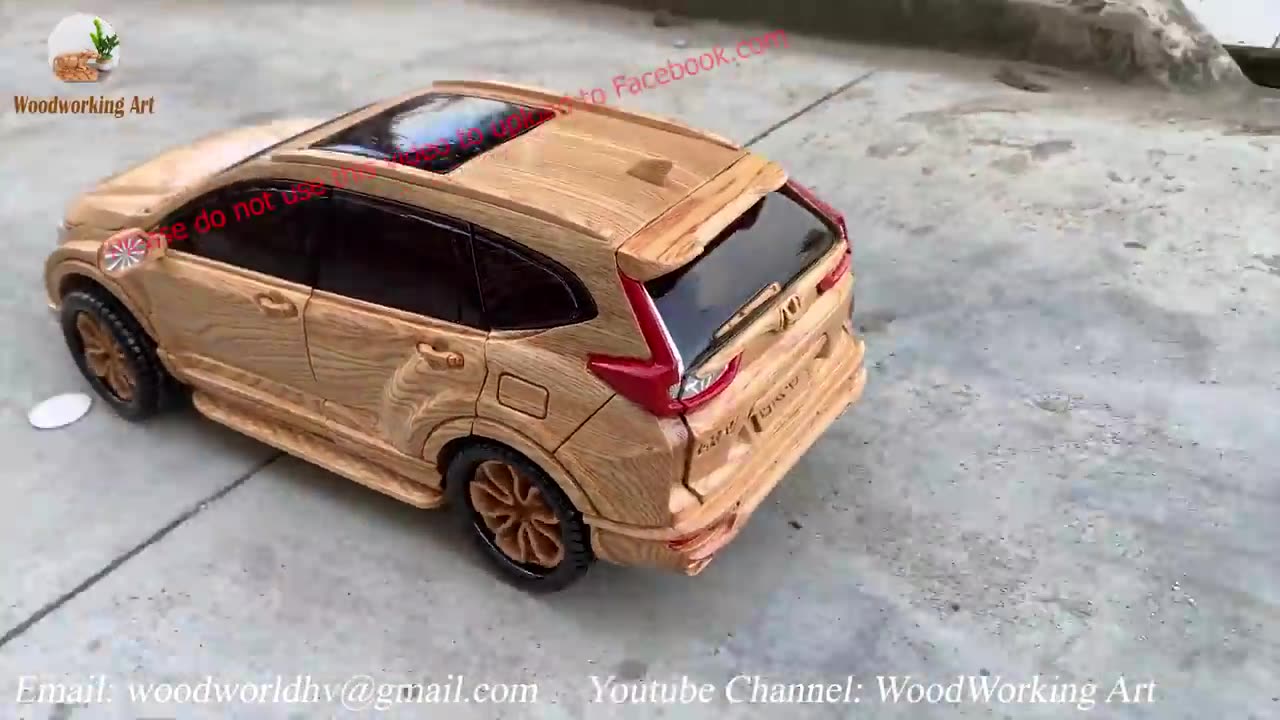 Wood Carving -HONDA CR V 2020