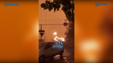 Duh, Oil Depot Burned in Russia's Shakhtyorsk, Ukraine Attacked?