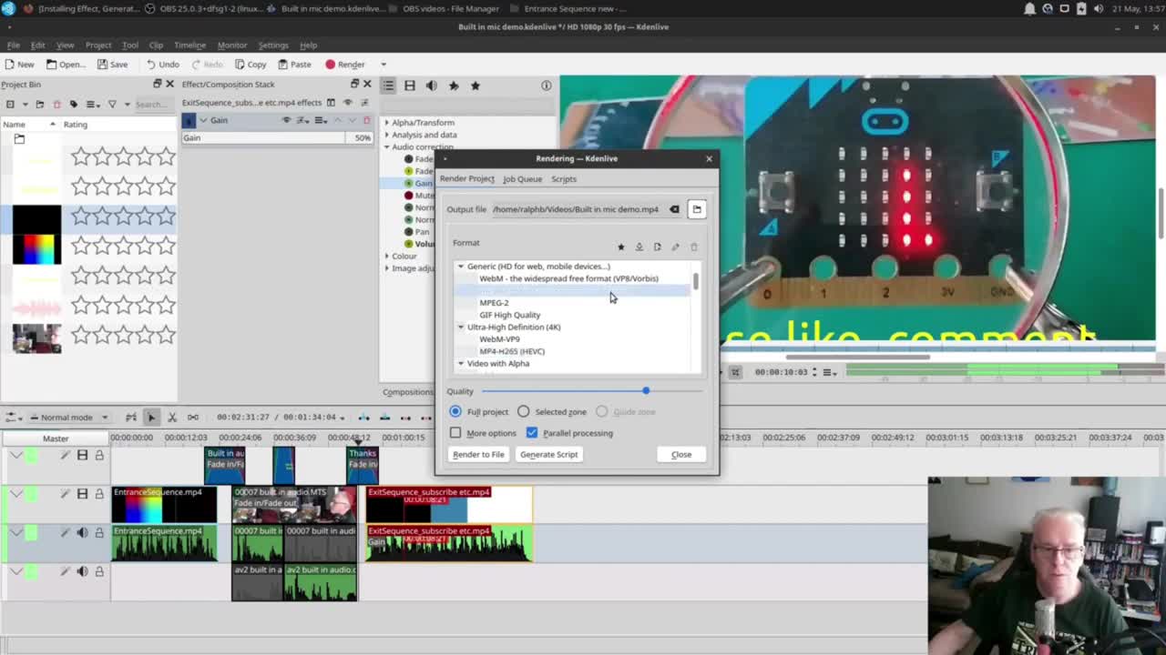 How I Make Videos 2 - editing the video