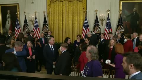 Obama Rejects Biden at Whitehouse Affordable Care Act 4_5_22 get together