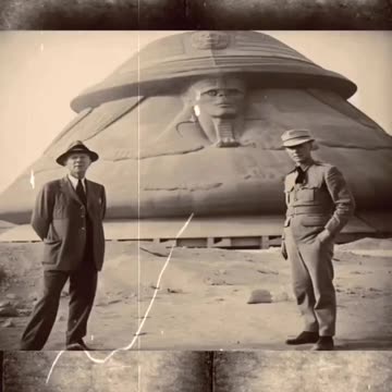 WWII Nazi Footage Show Egyptian Artifacts Looted By Them