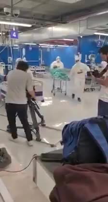 Movie set for Covid hospital propaganda