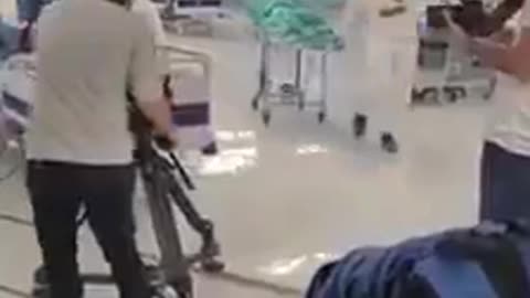 Movie set for Covid hospital propaganda