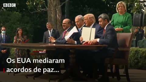 Os 4 anos de Trump no comando dos EUA em 5 minutos