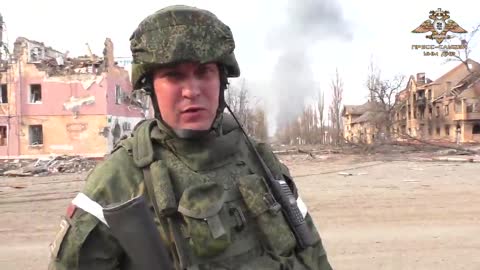 Po boji ruské armády s nacisty z praporu Azov u Azovstalu 17.4.