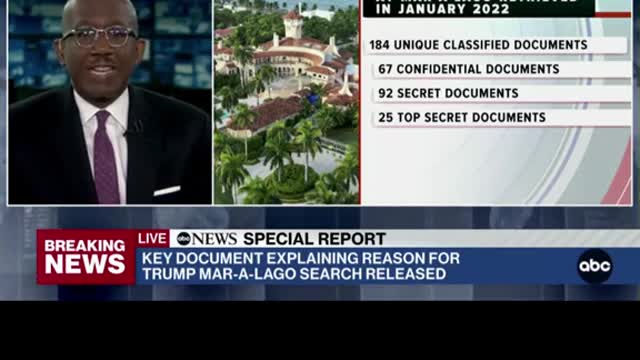 makes redacted Mar-a-Lago affidavit public.