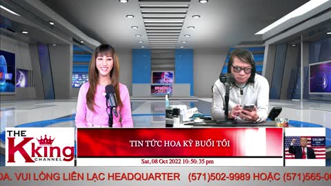 TIN TỨC HOA KỲ BUỔI TỐI - 10/8/2022 - The KING Channel
