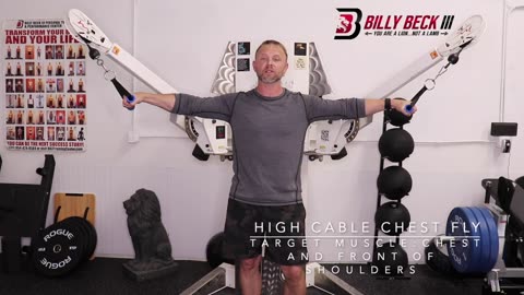 High Cable Chest Fly