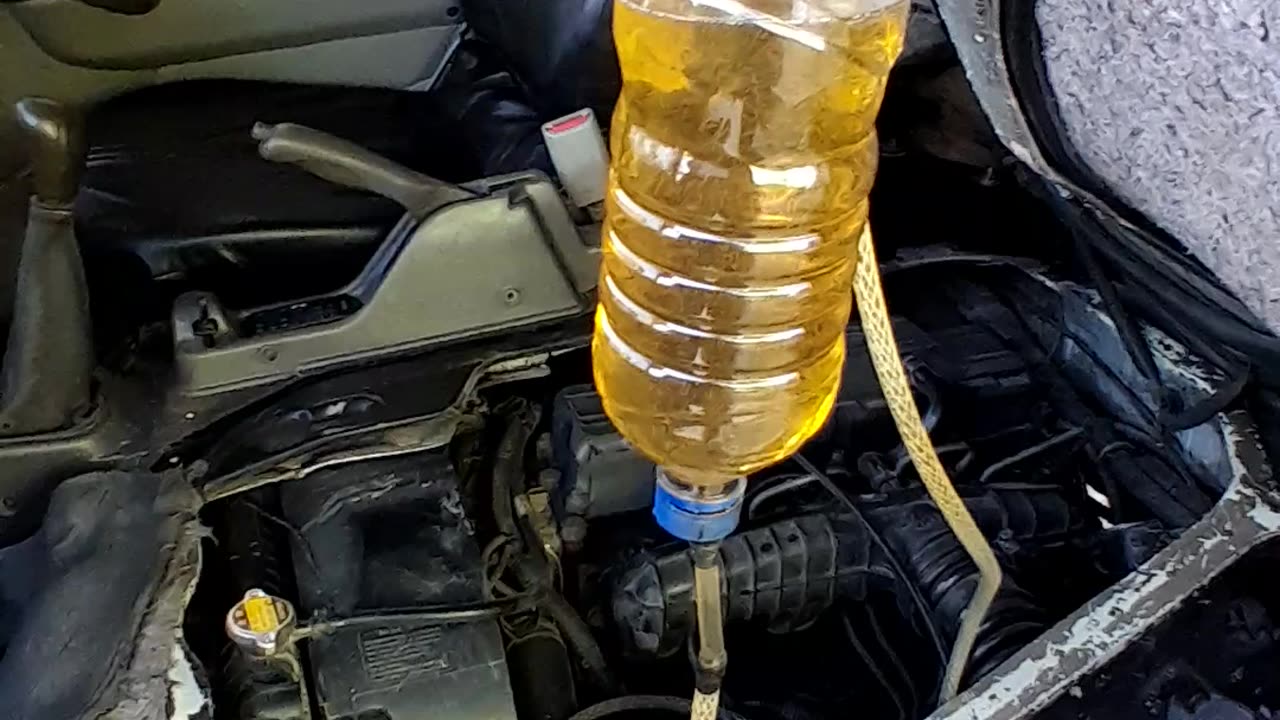 Purging procces on my Kia Pregio