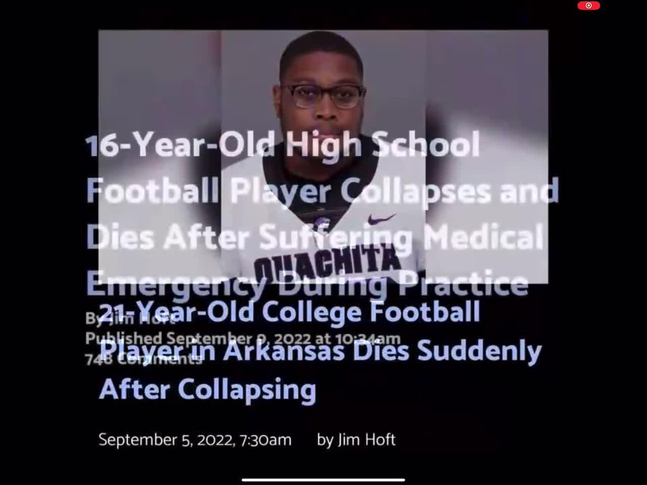 SADS Sudden adult death syndrome did not exist before Covid-19 MrNA vaccines