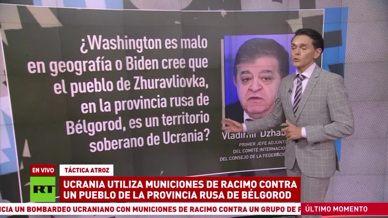 Muere un corresponsal de RIA Novosti por impacto de municiones de racimo ucranianas