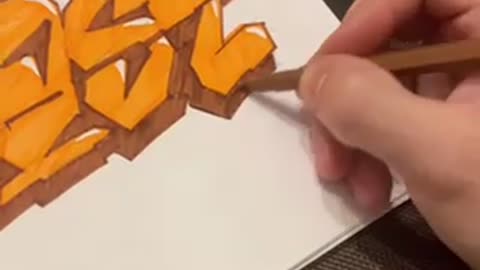 GRAFFITI SCETCHING
