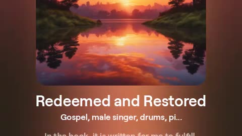 Redeemed and Restored