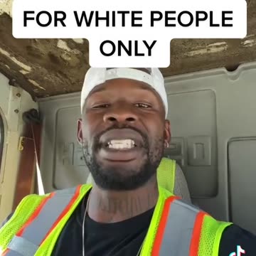 For all the White people.