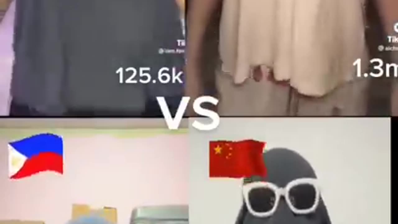 Boob's bouncing on glass Dance Moms for completing 100k on Tiktok