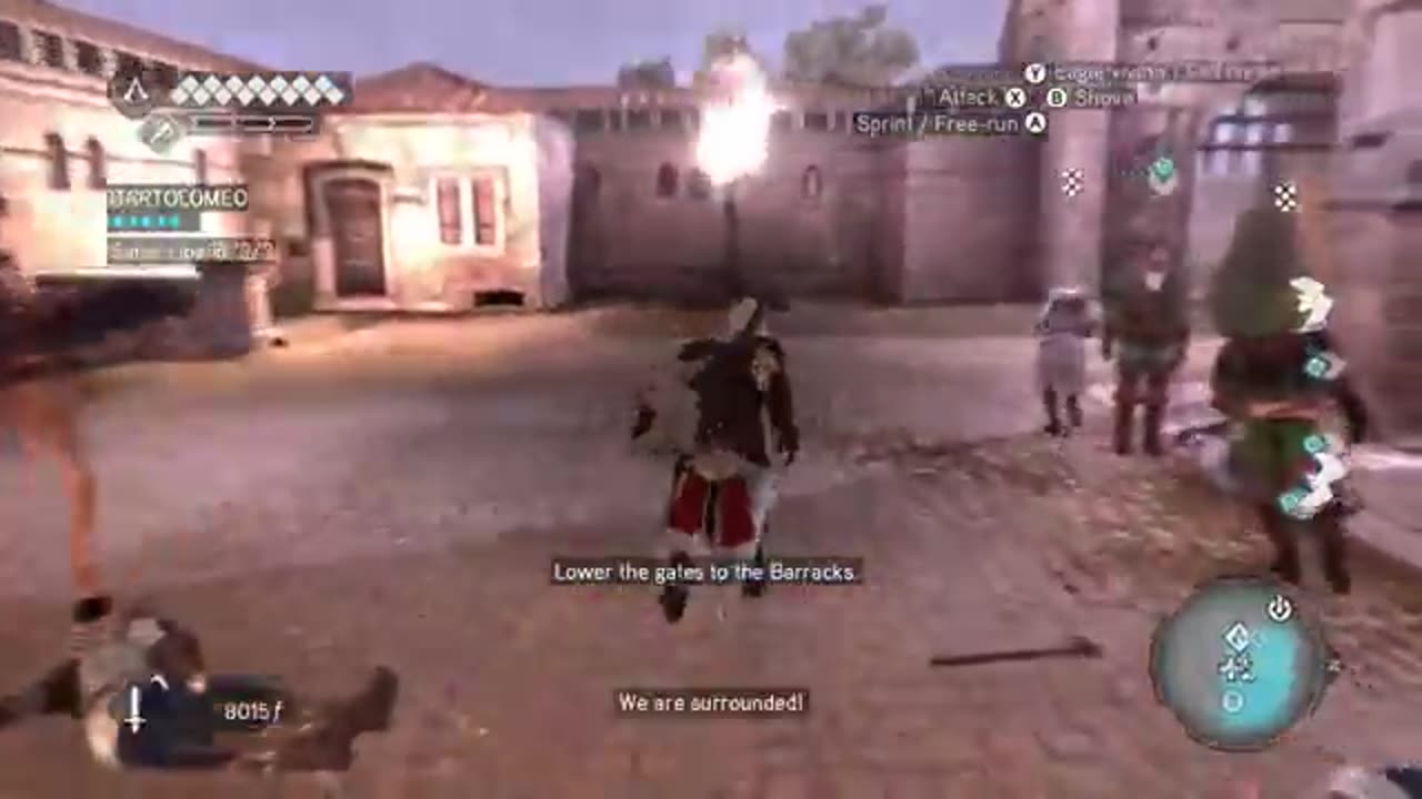 Assassin's Creed: Brotherhood - Sequence 6 - Mission 1 - Gatekeeper (100 Sync)