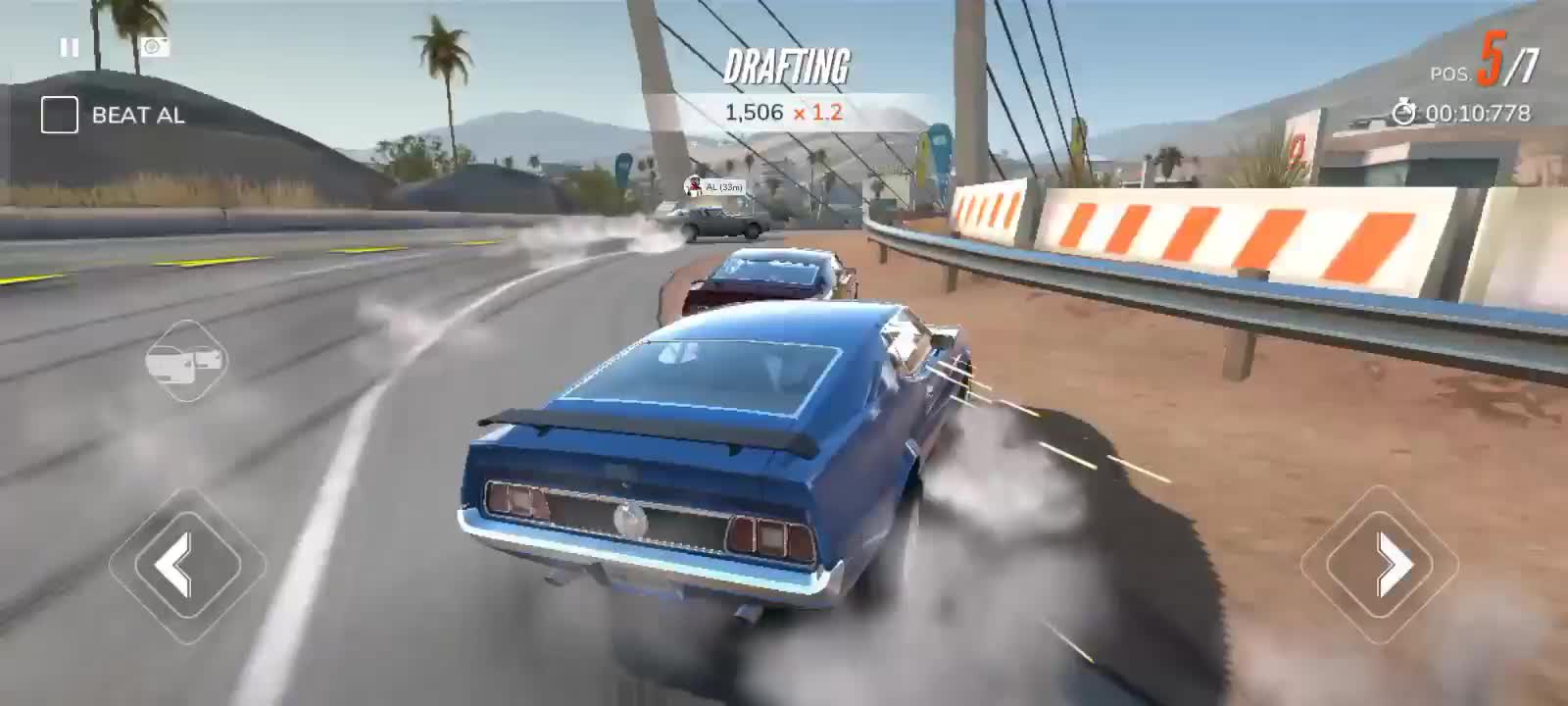 Car racing video