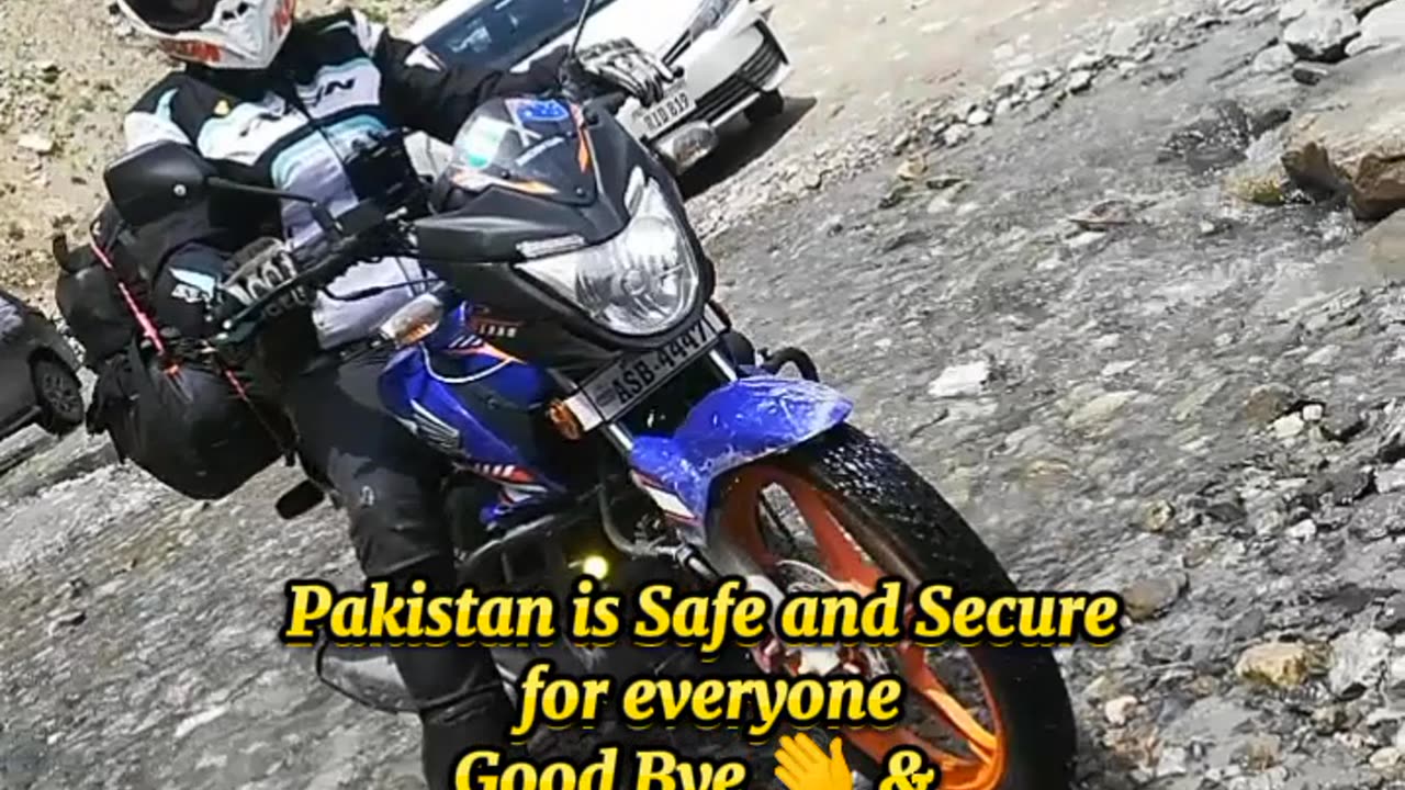 Australian Girl Exploring Beauty of Pakistan on Bike