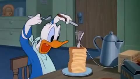 Donald duck best cartoon scene