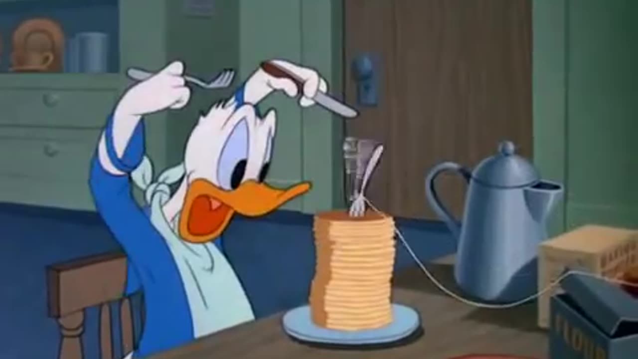 Donald duck best cartoon scene
