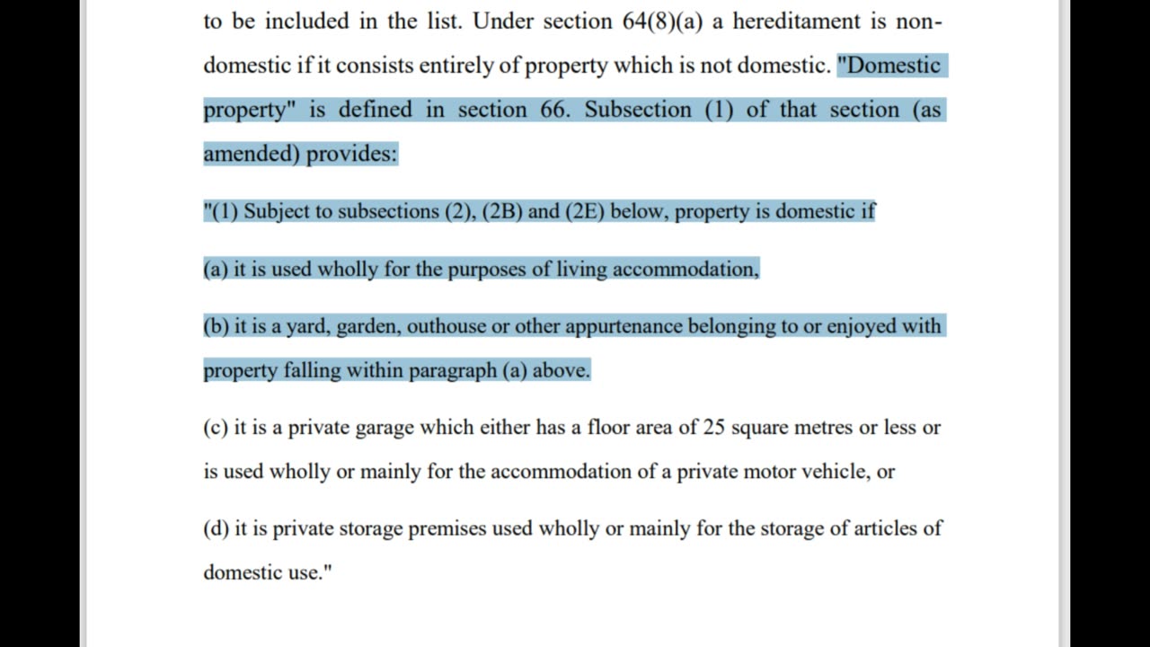 Defining dwellings; council tax fact 9