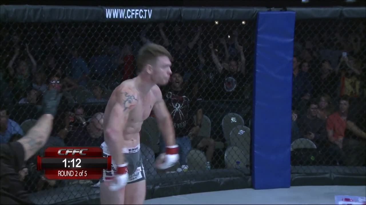 Paul Felder's Wheel Kick KO