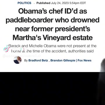 Obama’s chef epsteined ?