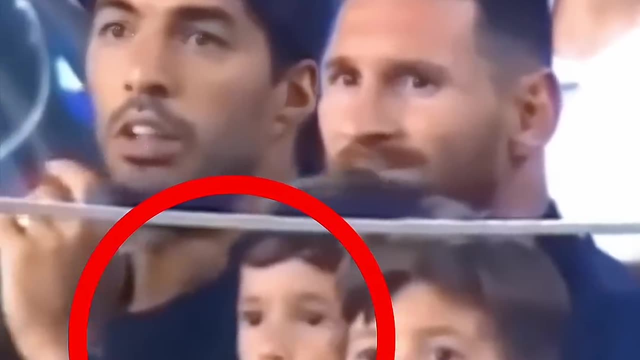 Massi's son fam of Ronaldo😵💫