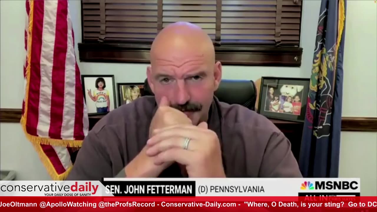 Conservative Daily Shorts: Fetterman Delivers the MOST Powerful Message EVER