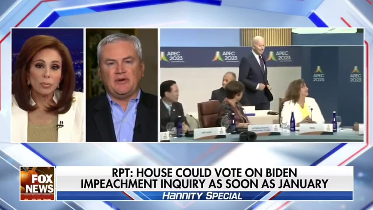 Rep James Comer Reveals When A Biden Impeachment Will Happen!