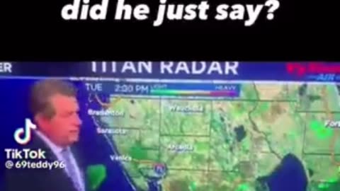 Cable News Weatherman Admits On-Air that the Military Alters the Weather