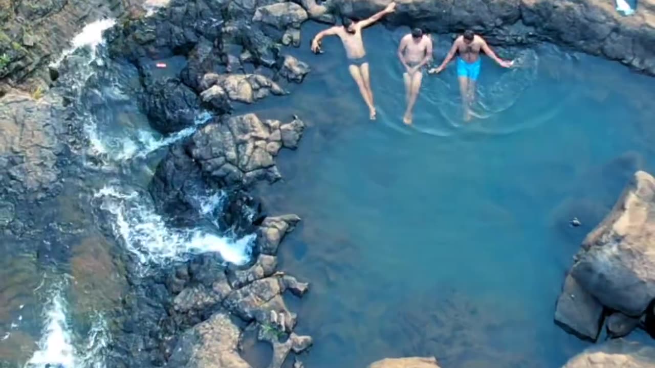 Surla waterfall in goa