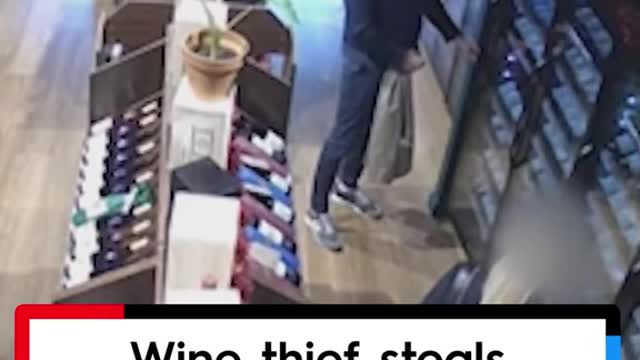 The glass cabinet was left unlocked.