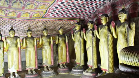 💋Golden Temple of Dambulla also known as Dambulla Cave Temple