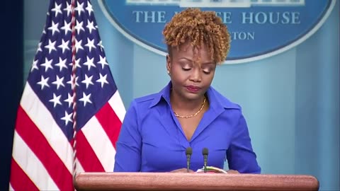 KJP Will NOT Answer Why Biden's CIA Director Met With Jeffrey Epstein