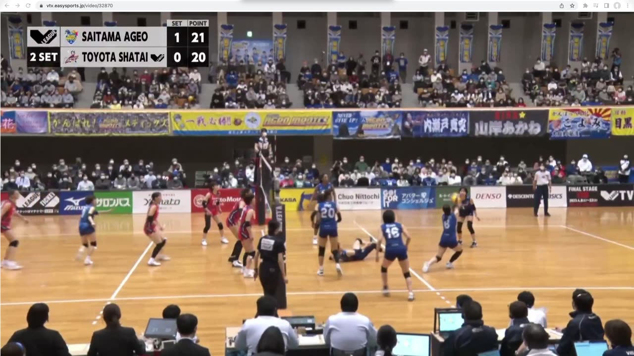 20230305 V-league AGEO vs TOYOTA