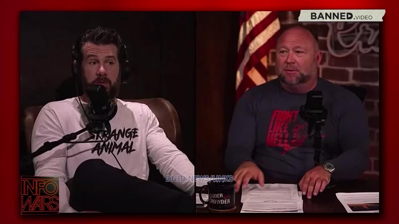 Alex Jones & Steven Crowder: The Intel Agencies Had Child Porn On Their Computers (Operation Flicker) - 5/3/23