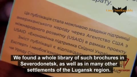 Footage shows search inside abandoned building in the Lugansk Republic