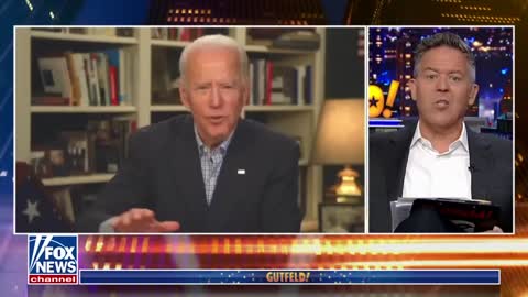 Gutfeld: Joey Biden wants to be a Civil Wartime President