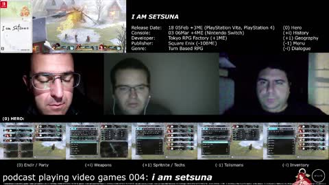 podcast playing games 004: i am setsuna